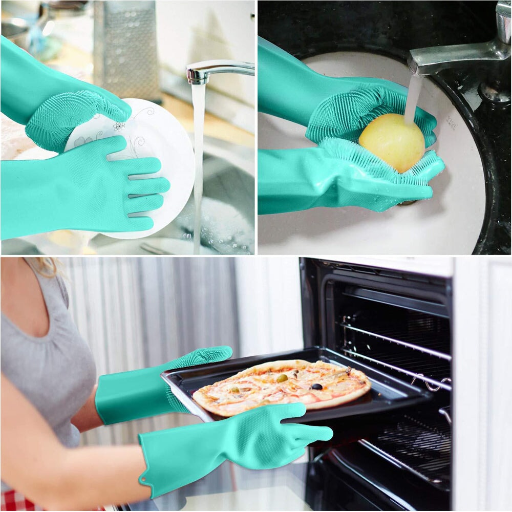 Dishwashing Cleaning Gloves Etzyo 